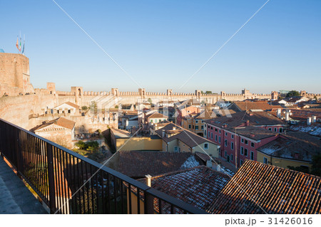 View of Cittadella, walled city in Italy 31426016
