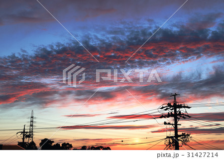 夕焼け 31427214