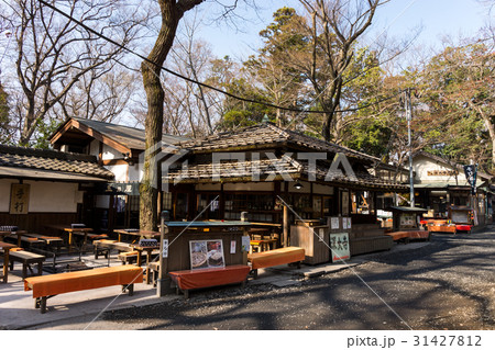 玉乃屋 林 深大寺 東京都 調布市の写真素材