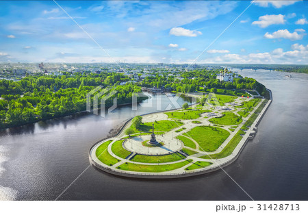 Strelka park in  Yaroslavl, Russia 31428713