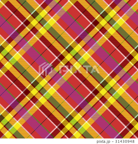 Madras plaid fabric texture seamless pattern 31430948
