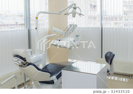 Modern dental clinic interior. Dental chair and 31433510