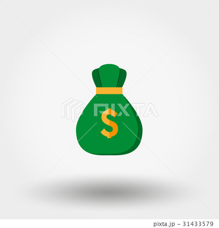 Money Bag. Icon. Vector. Money Bag. Icon. Vector. 31433579
