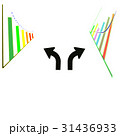 business concept arrow way for stock up and down 31436933
