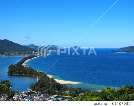 天橋立ビューランドのから眺望 天橋立 宮津湾 天橋立ビューランドのから眺望 天橋立 宮津湾 31437086