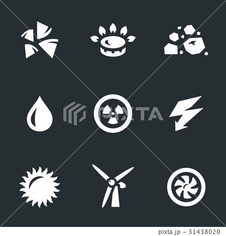 Vector Set of Energy Source Icons. Vector Set of Energy Source Icons. 31438020