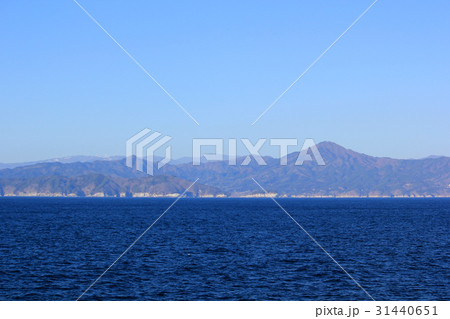 フェリーからの景色・三陸海岸と北上高地 31440651