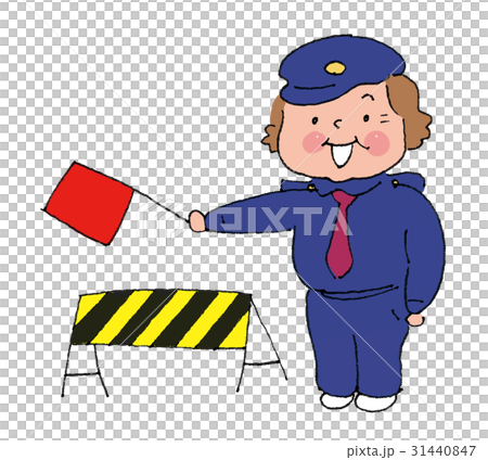 交通整理　シニアの再就職　生き甲斐 31440847