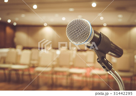 Microphone in meeting room Microphone in meeting room 31442295