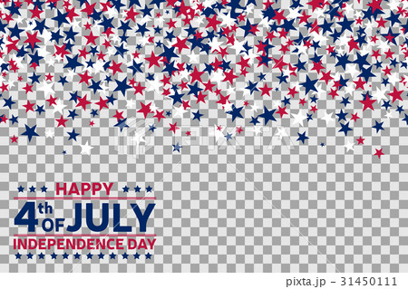 Seamless pattern with stars for 4th of July 31450111
