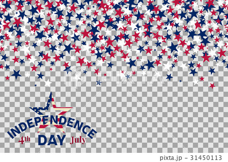 Seamless pattern with stars for 4th of July 31450113