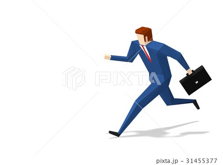 走るビジネスマン 走るビジネスマン 31455377