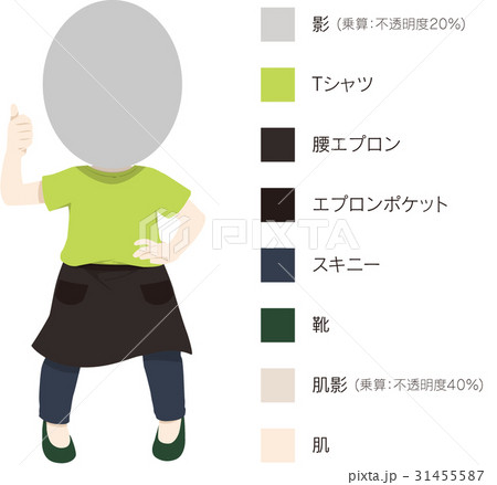 カフェ店員01 31455587