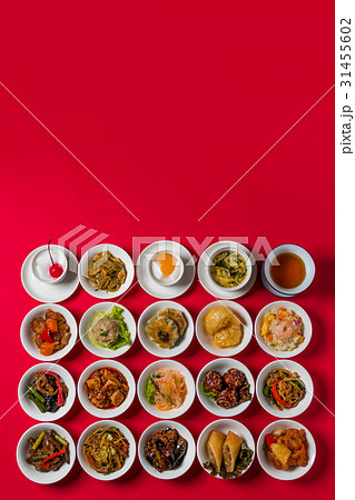 中華料理いろいろ　Group picture of Chinese cuisine 31455602