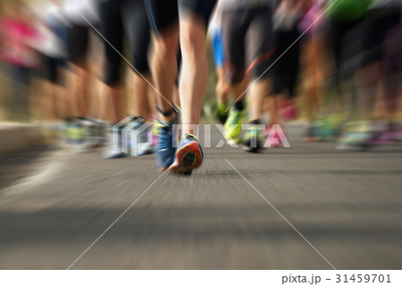 Marathon running race Marathon running race 31459701