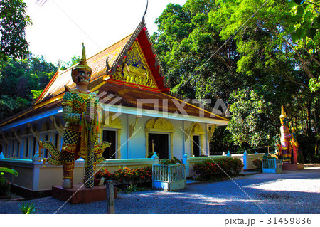 Thai temple with giant 31459836
