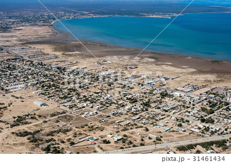 Baja California Sur Mexico aerial view 31461434