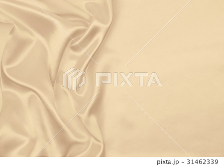 Smooth elegant golden silk or satin luxury cloth  31462339