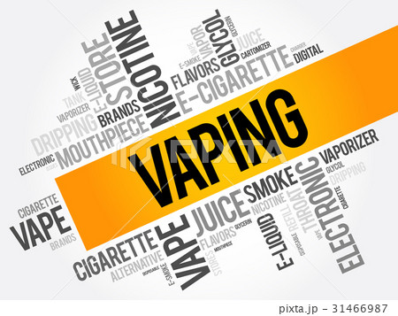 Vaping word cloud collage Vaping word cloud collage 31466987