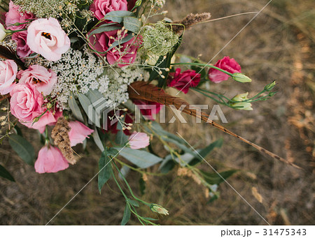 Flower composition outdoor. event, engagement 31475343