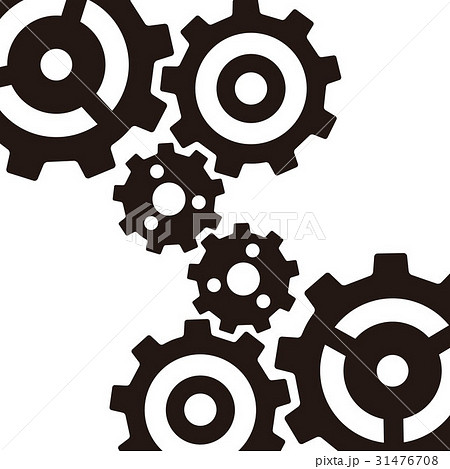 Six gears isolated on white background Six gears isolated on white background 31476708