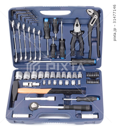 Toolbox isolated on white background 31477146
