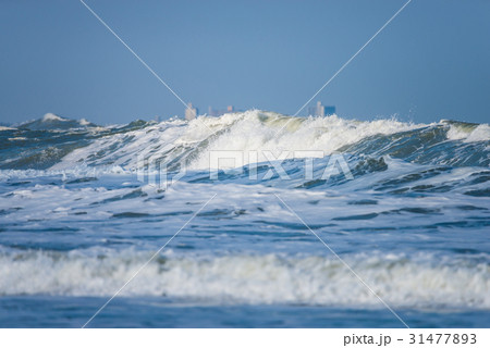 波 海 素材 （千葉県九十九里） 31477893