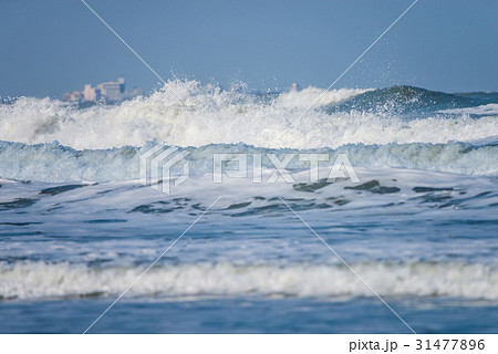 波 海 素材 （千葉県九十九里） 31477896