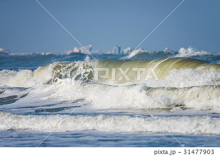 波 海 素材 （千葉県九十九里） 31477903