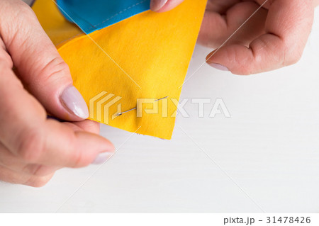 needlework and quilting at the workshop of a 31478426