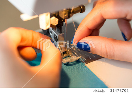 needlework and hand quilting in the workshop of a 31478702