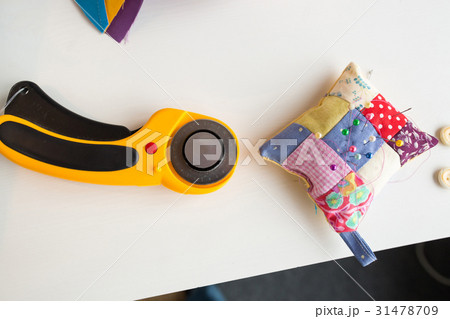 needlework and quilting at the workshop of a 31478709