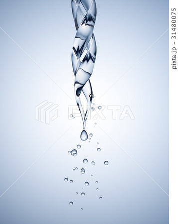 science laboratory pipette with a drop of chemical 31480075
