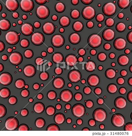 Abstract background of small rings in red colors 31480076