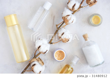 Natural skincare beauty products from above 31480912