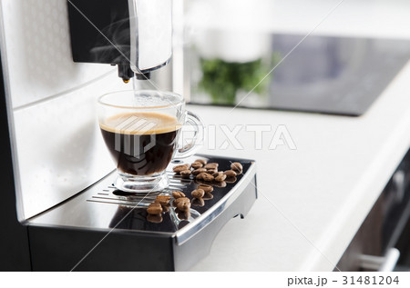 Home professional coffee machine with espresso 31481204
