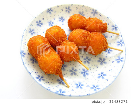 うずら卵の串揚げ 31483271