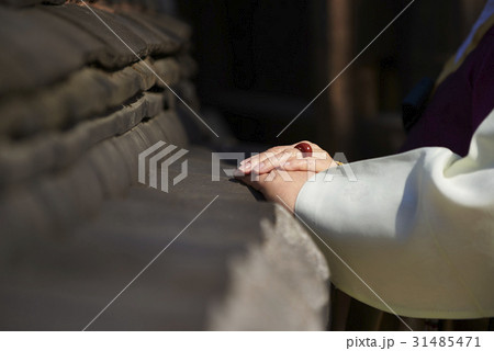 南山コル韓屋村 夫婦 手 31485471