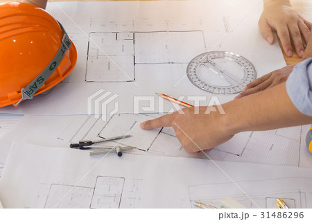 Architect concept, Architects office working Architect concept, Architects office working 31486296