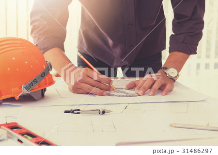 Architect concept, Architects office working  31486297