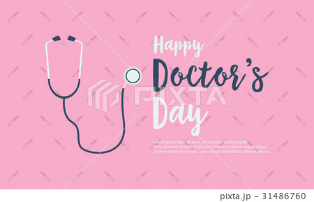 Happy doctor day vector illustration 31486760