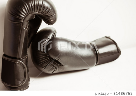 View of boxing gloves View of boxing gloves 31486765