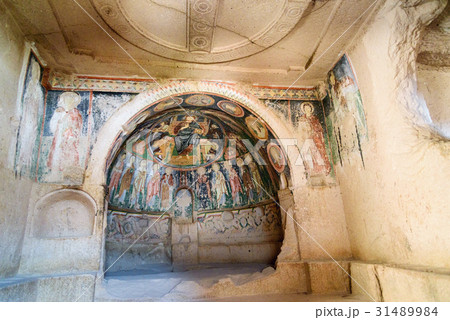 Church of the Cross at Rose valley. Cappadocia Church of the Cross at Rose valley. Cappadocia 31489984