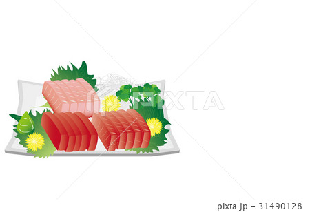 今日のご飯まぐろの刺身 31490128