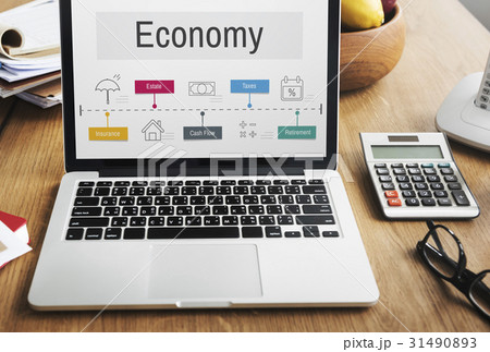Economy Trade Financial Accounting Icons 31490893
