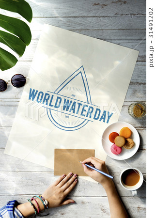World Water Day Earth Environmental Conservation World Water Day Earth Environmental Conservation 31491202