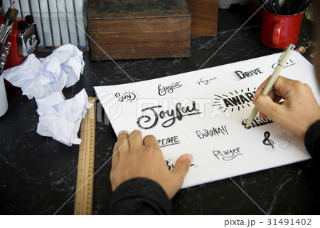 Font Illustration Design Art Words 31491402