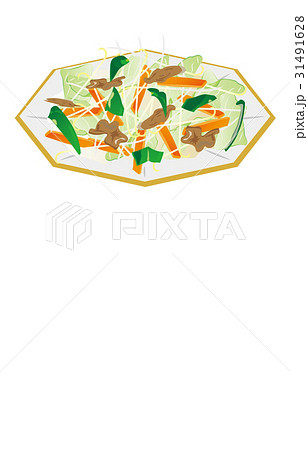 今日のご飯野菜炒め 31491628