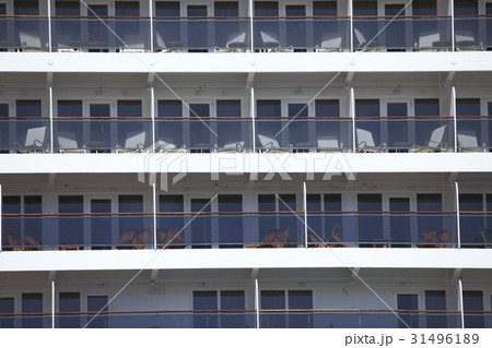 豪華客船の客室バルコニー 31496189