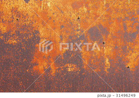 錆びた鉄板 錆びた鉄板 31496249